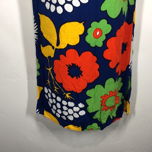 Marimekko for Target blue floral tunic size xs - Picture 3 of 9